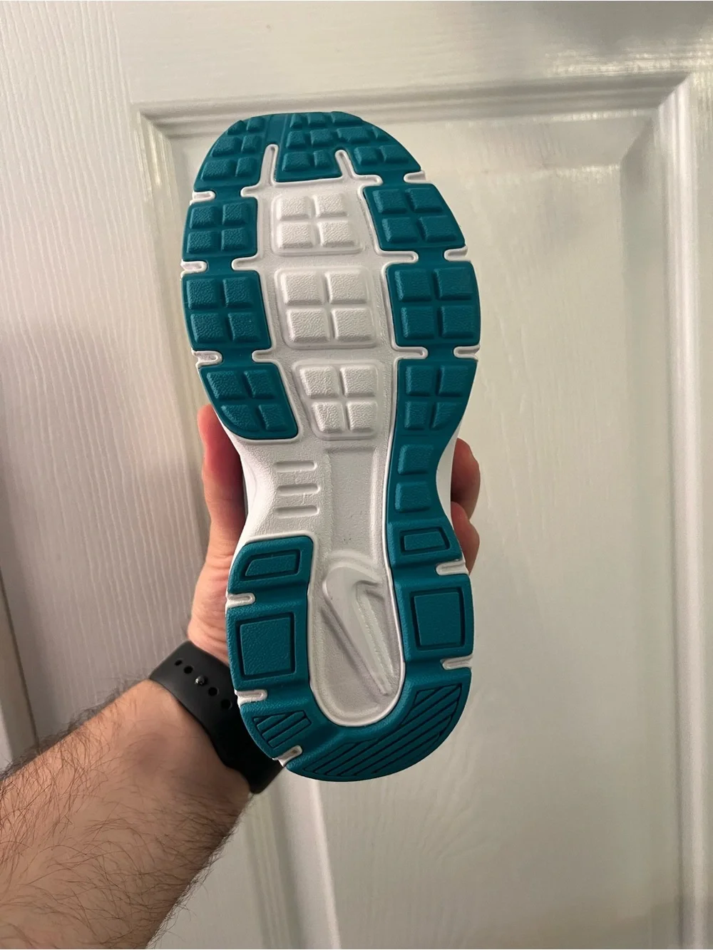 Nike Kids Gray, Teal & Neon Yellow Athletic Sneakers